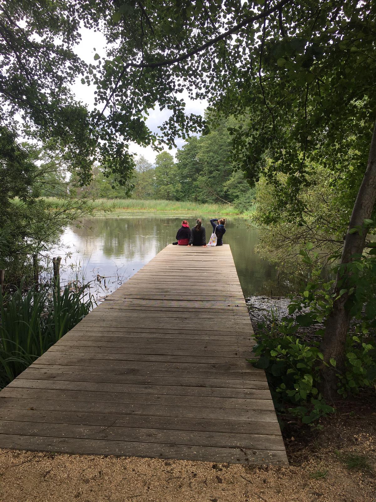 Picknickgarten mit Rundweg am Fischereilehrpfad Erlichthof Rietschen